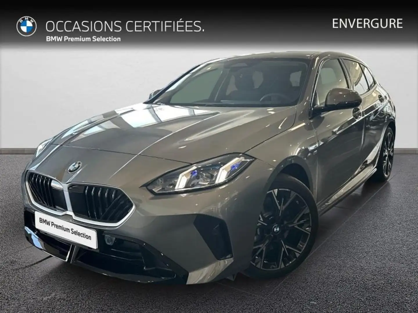 BMW 120 120A 170ch M Sport Design DKG7 Gris - 1