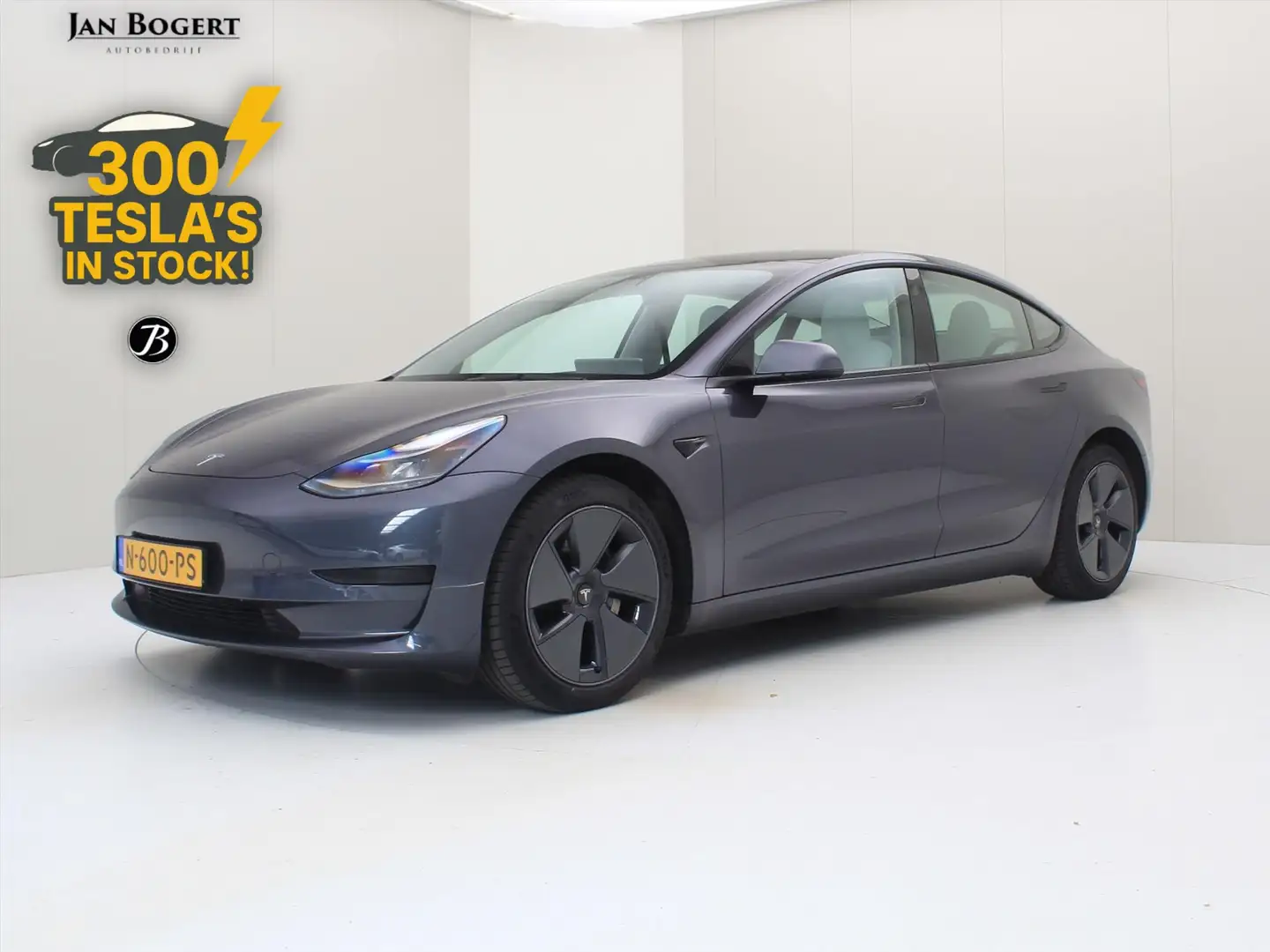 Tesla Model 3 Standard RWD Plus [ LFP ACCU+WIT LEDER+AUTOPILOT+6 Grijs - 1