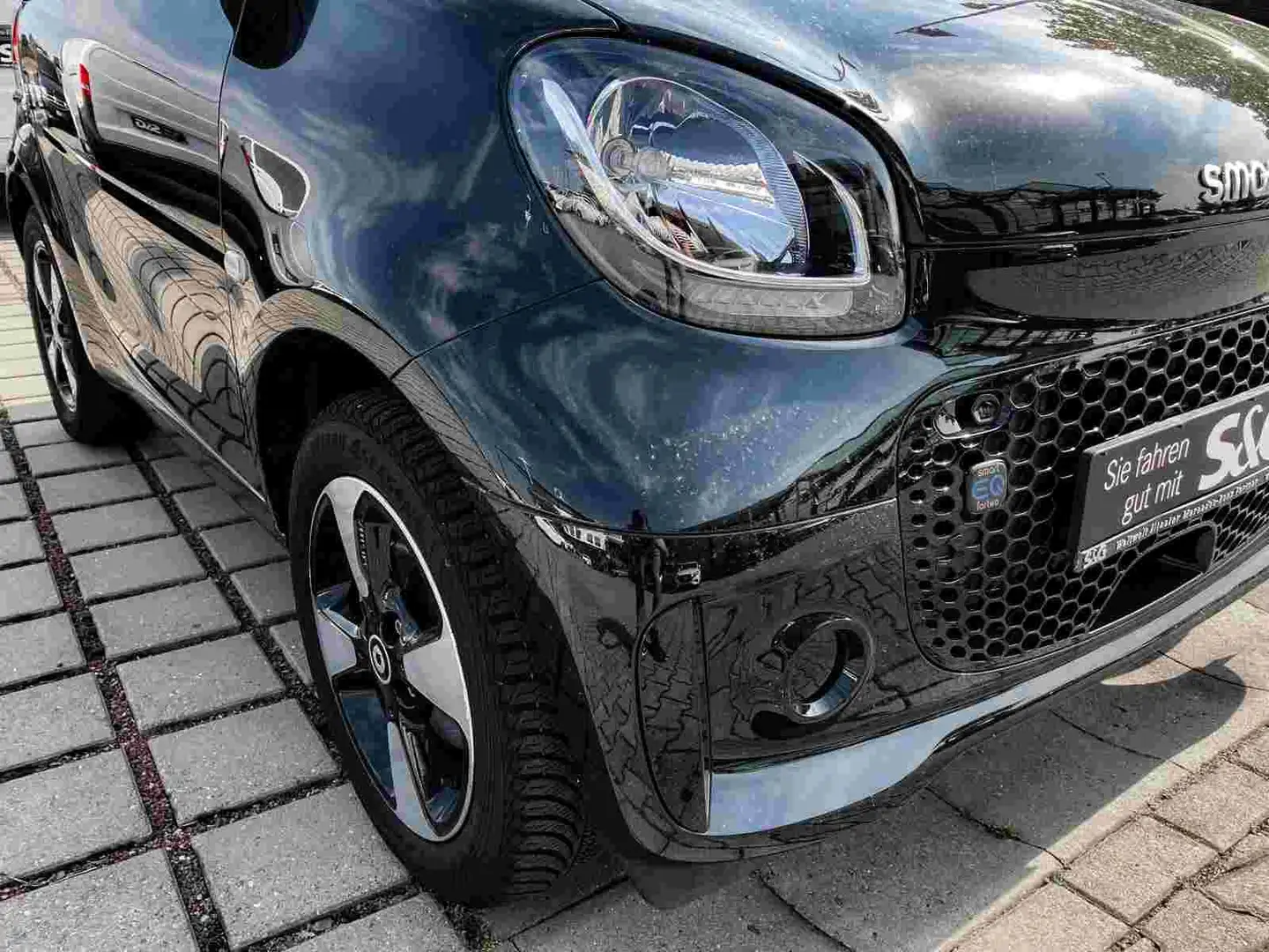 smart forTwo cabrio passion Einparkh hi+Sitzhzg+Tempo Siyah - 2