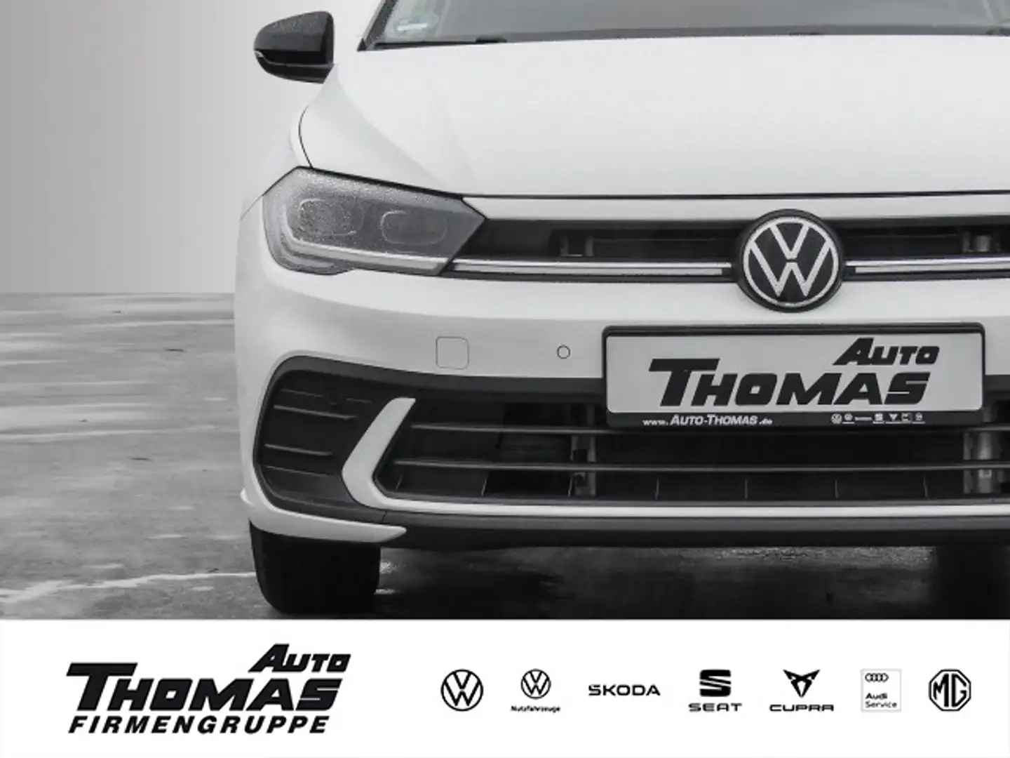 Volkswagen Polo Life 1.0 TSI DSG MATRIX+NAVI+PDC Weiß - 1
