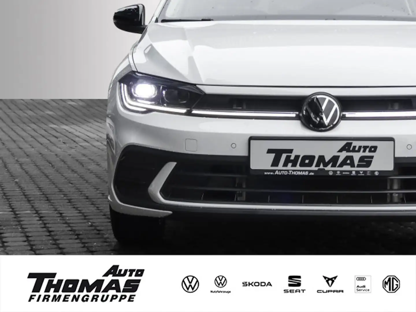 Volkswagen Polo Life  1.0 TSI DSG MATRIX+NAVI+PDC Weiß - 1