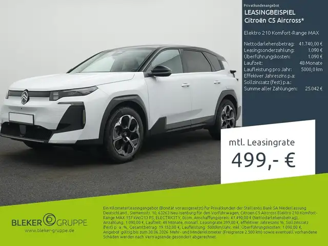 Citroen C5 Aircross Elektro 210 Komfort-Range MAX