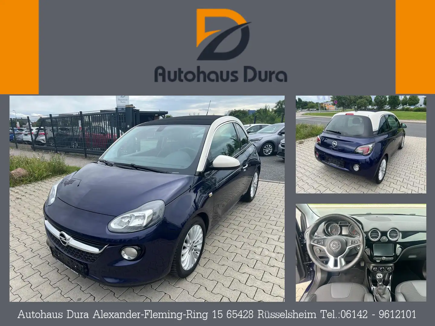 Opel Adam 1.4 Open Air 120 Jahre ecoFlex Violett - 1