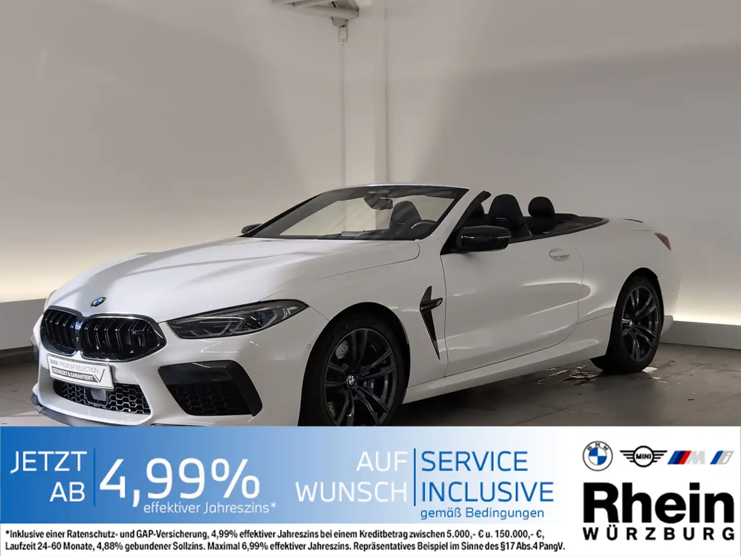 BMW M8 Competition Cabrio Laser/SoftClose/Lordo Laser/Sof Blanc - 1