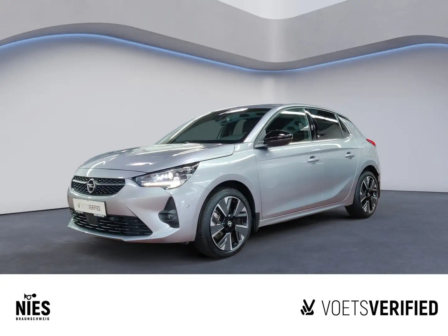 Opel Corsa F e GS-Line LED+SHZ+NAVI Silber - 1