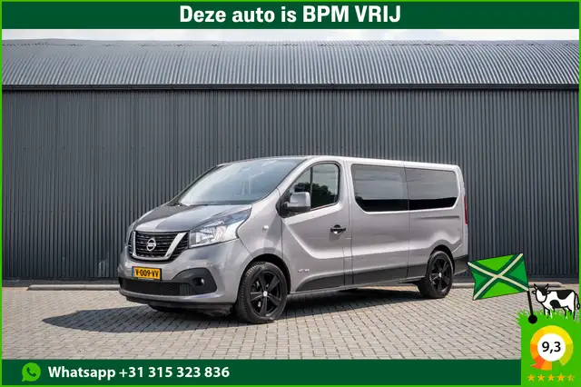 Nissan NV300 1.6 dci 125PK L2H1 | DC 6-Zits | Camera | Cruise |
