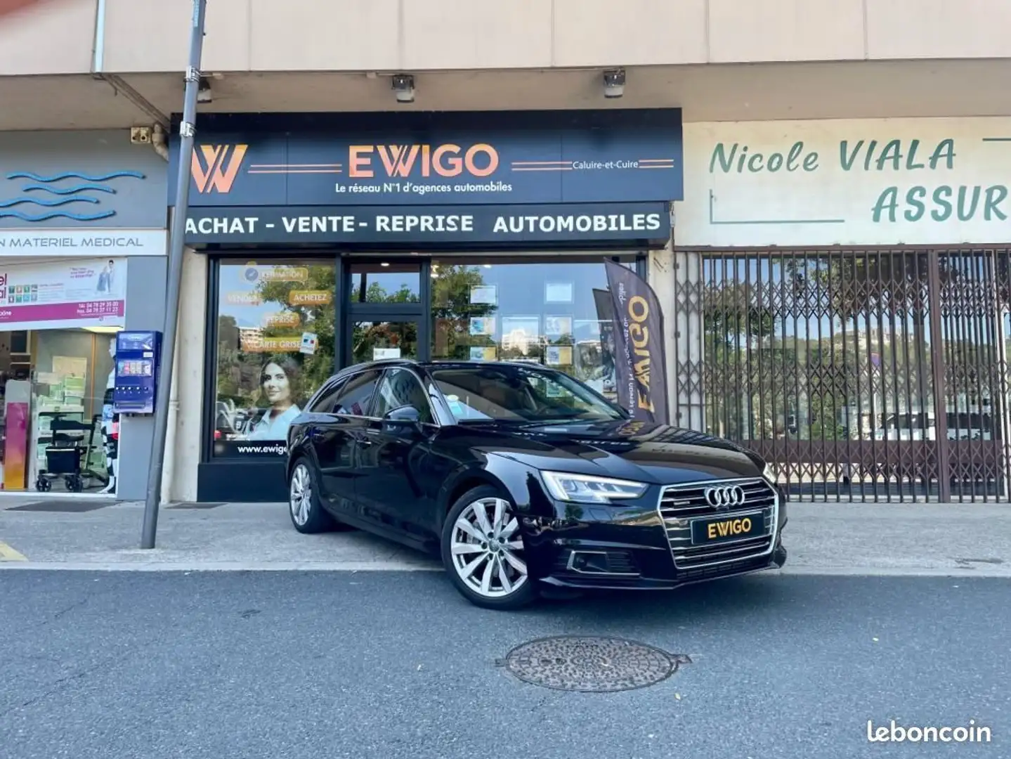 Audi A4 V (B9) 3.0 V6 TDI 272CH DESIGN LUXE QUATTRO TIPTRONIC BANG & OLUFSEN TABLET Noir - 1