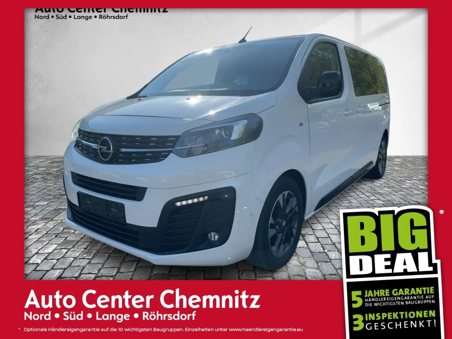 Opel Zafira Life AT8 Elegance M HeadUp/BiXenon/Leder Wit - 1