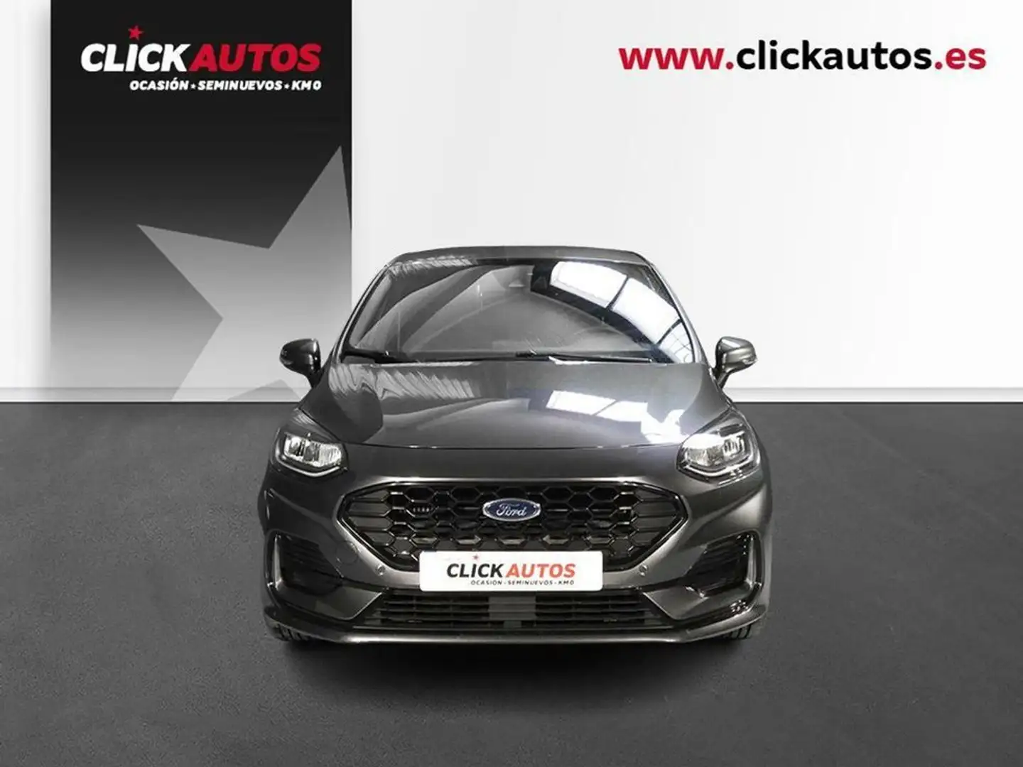 Ford Fiesta 1.0 Ecoboost 125CV MHEV STLine Grijs - 2