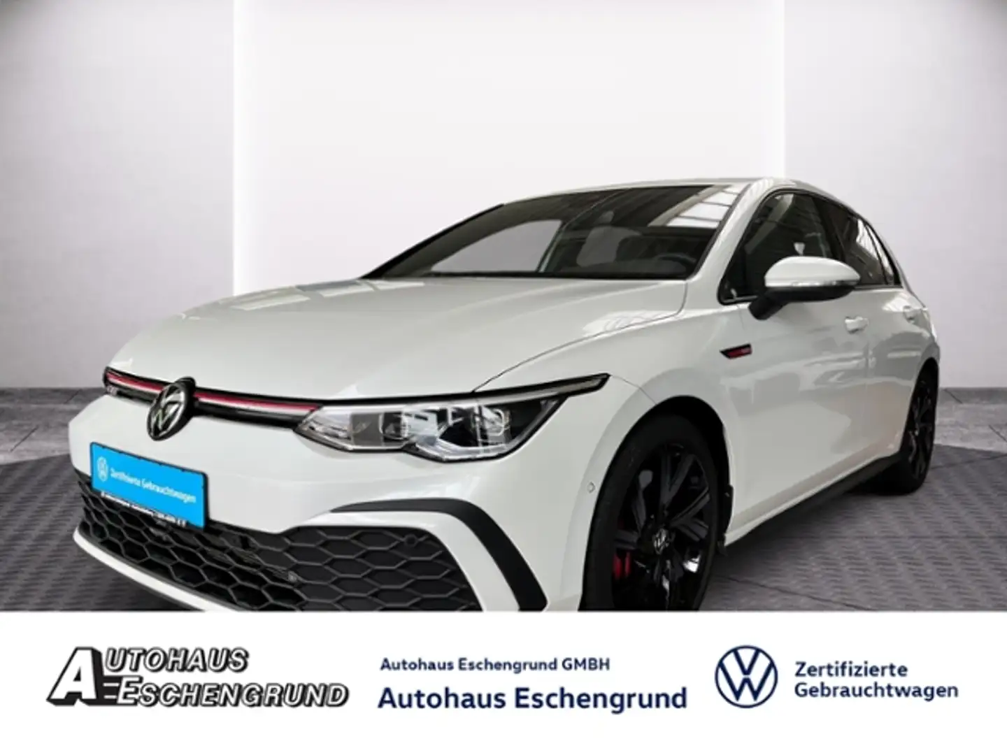 Volkswagen Golf VIII 2.0 TSI DSG GTI NAVI KAMERA KESSY SHZ PARKAS Blanc - 1