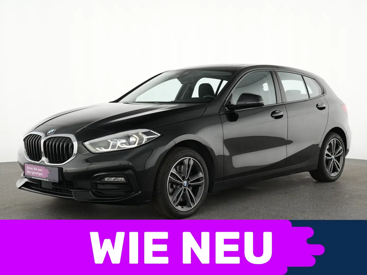 BMW 120 d xDrive Sport Line Pano|Sportsitze|Navi|LED Black - 1