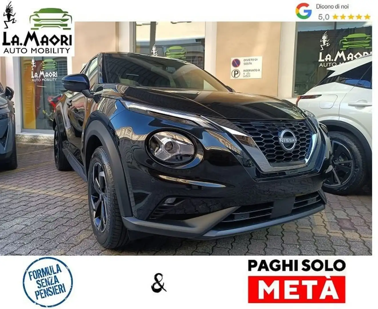 Nissan Juke 1.0 DIG-T DCT N-Connecta Nero - 1