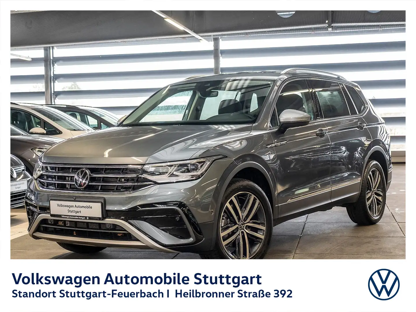 Volkswagen Tiguan Allspace 2.0 TDI Elegance DSG Navi Kamera Grau - 1