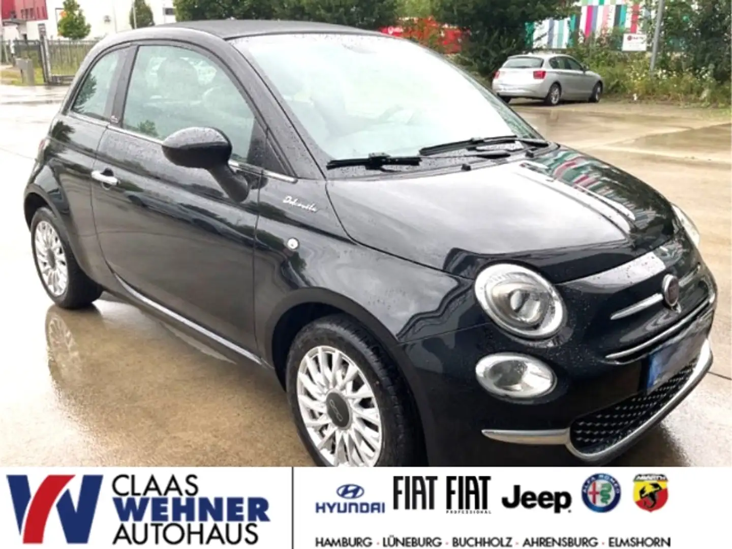 Fiat 500 FIAT 500C MY21 Dolcevita 1.0 Hybrid Faltdach Apple Noir - 1