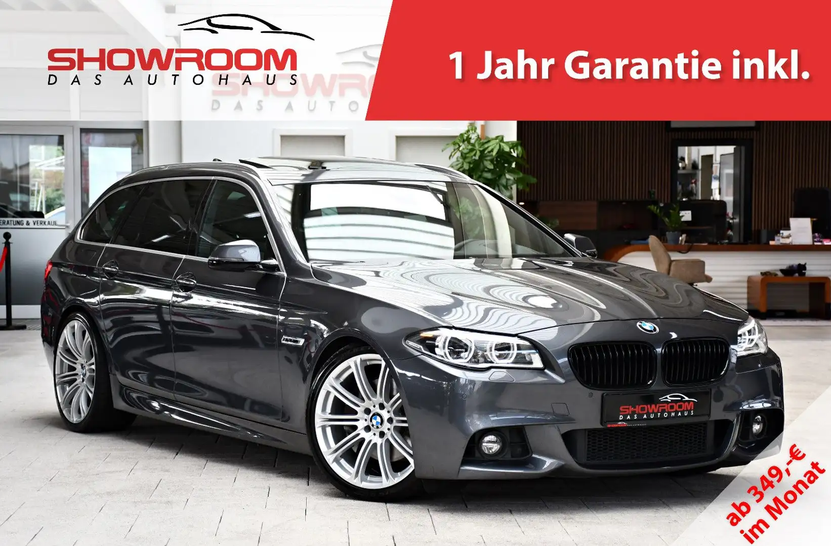 BMW 530 d xDrive M-Sportpaket Pano HK HUD AHK LED Szürke - 1