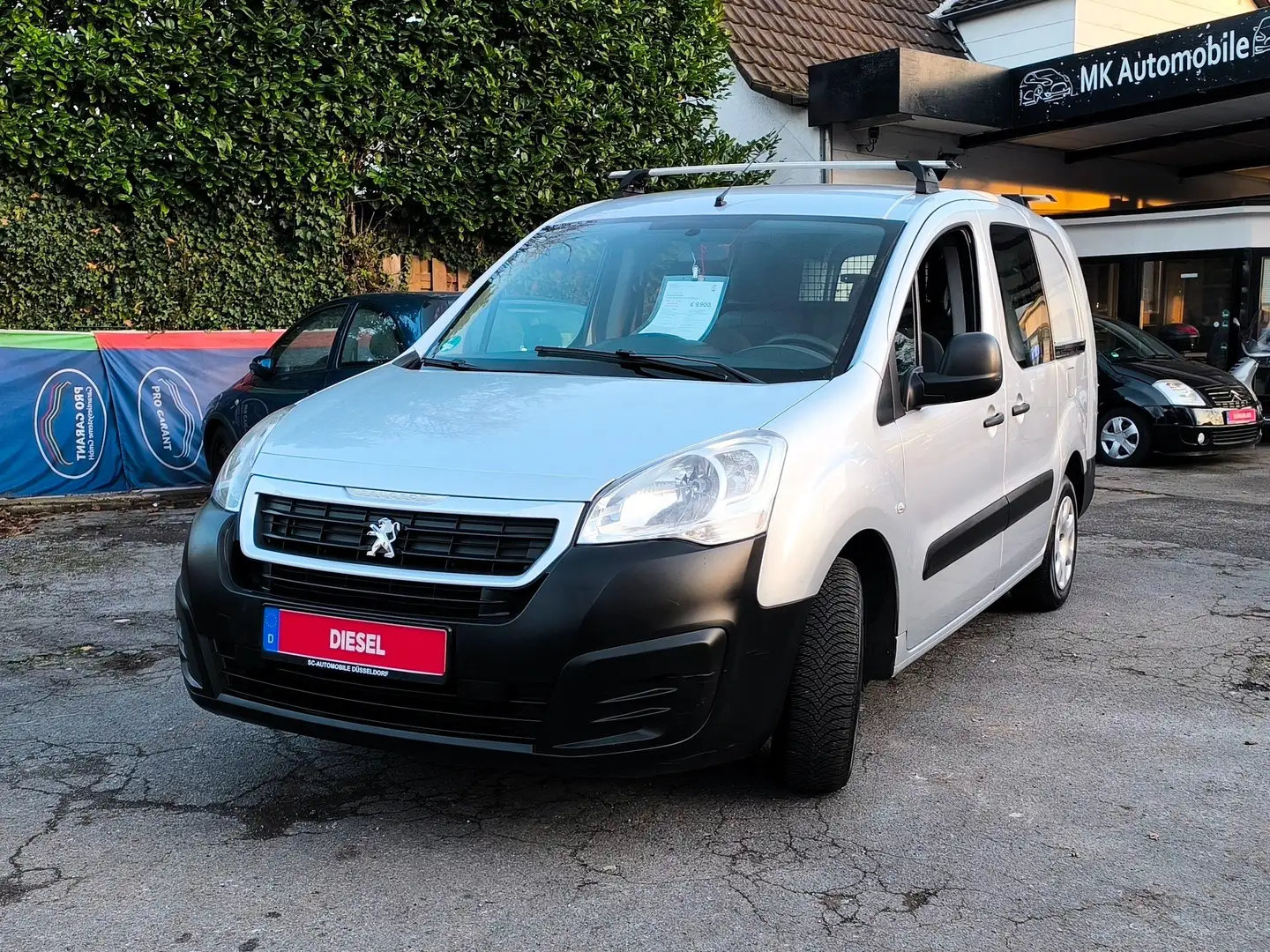 Peugeot Partner L2 1.6 HDi *Doppelkabine/Mixto*AHK*ZV*5-Sitzer* Silber - 1