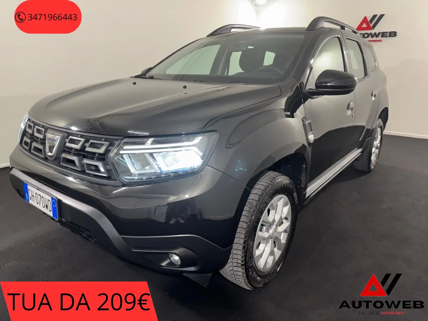 Dacia Duster 1.0 TCe 90 CV 4x2 Prestige Noir - 1