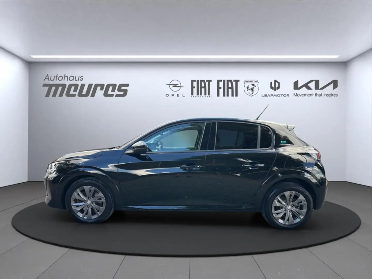 Peugeot 208 -e Allure Klimaautom PDC SHZ Navi Temp USB Rückfah Zwart - 2