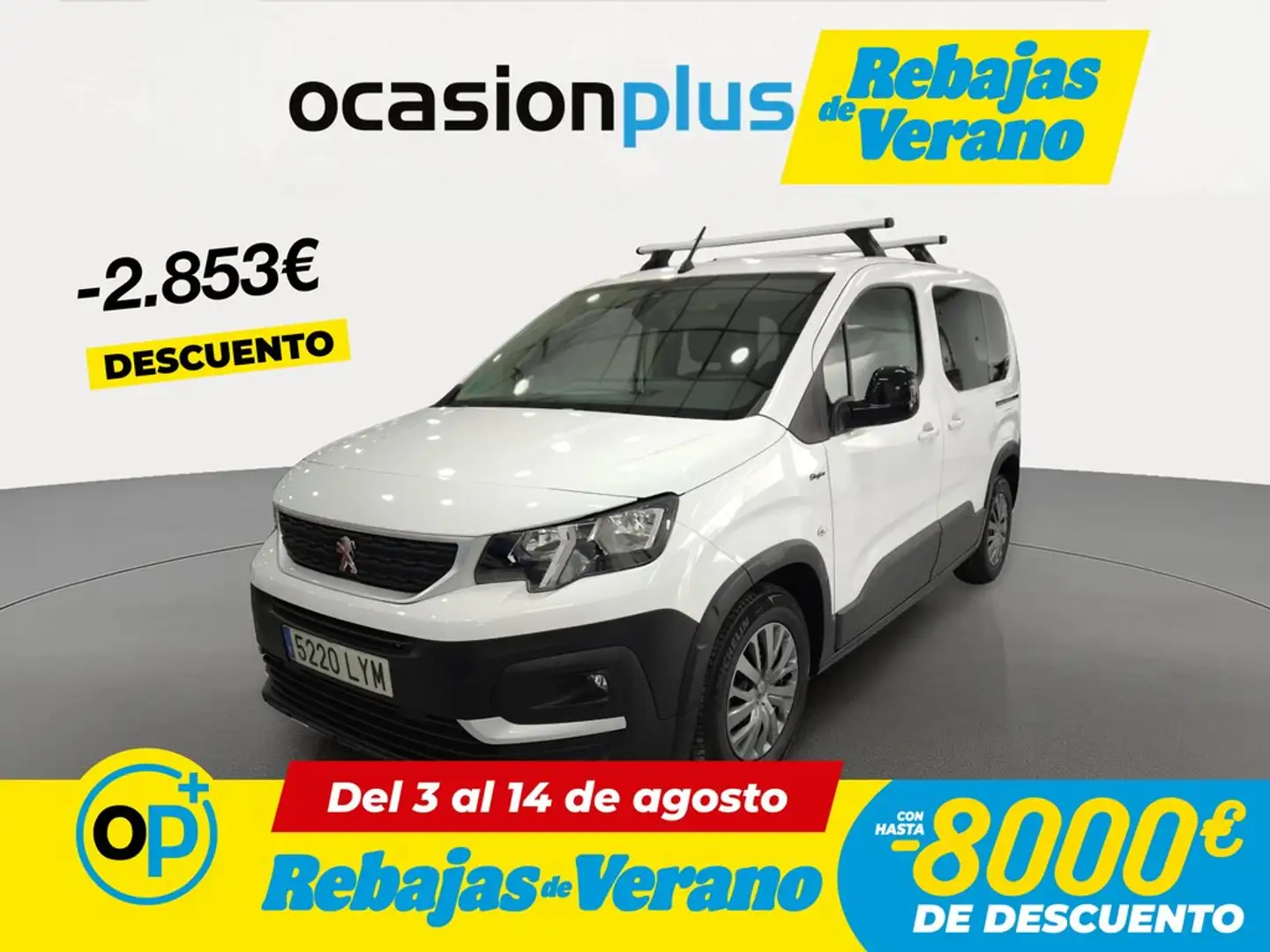 Peugeot Rifter 1.2 PureTech S&S Standard Style 110 Blanco - 1