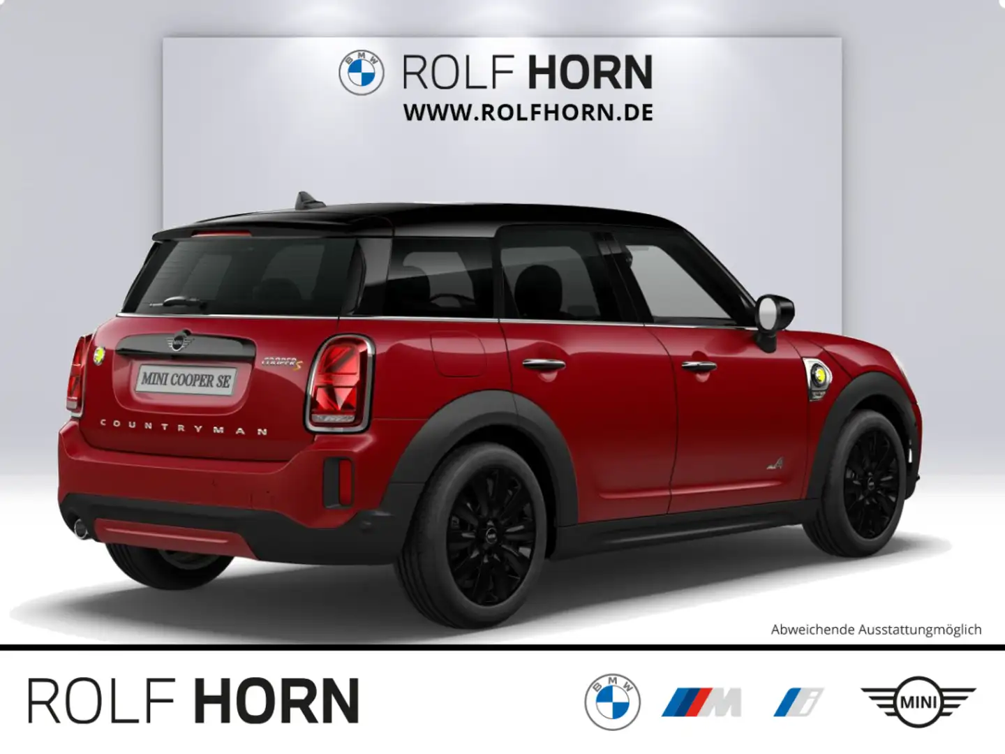 MINI Cooper SE Countryman Countryman Cooper SE ALL4 HeadUp Pano Klima 18" Rot - 2