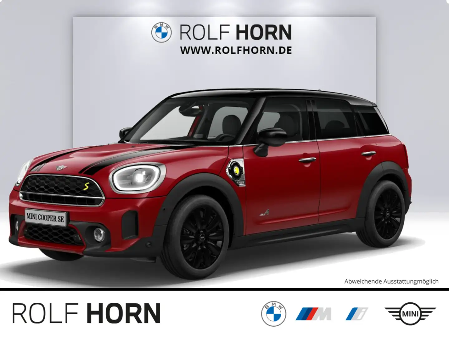 MINI Cooper SE Countryman Countryman Cooper SE ALL4 HeadUp Pano Klima 18" Rot - 1