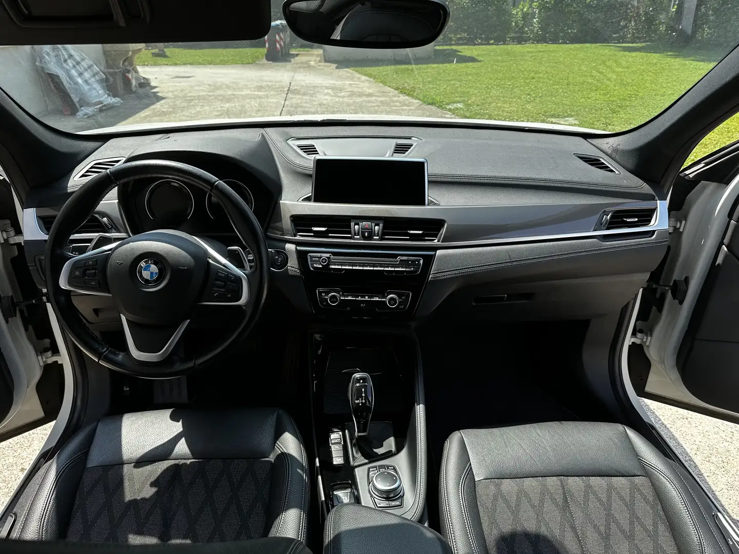 BMW X1 X1 F48 2019 xdrive18d xLine auto Bianco - 1