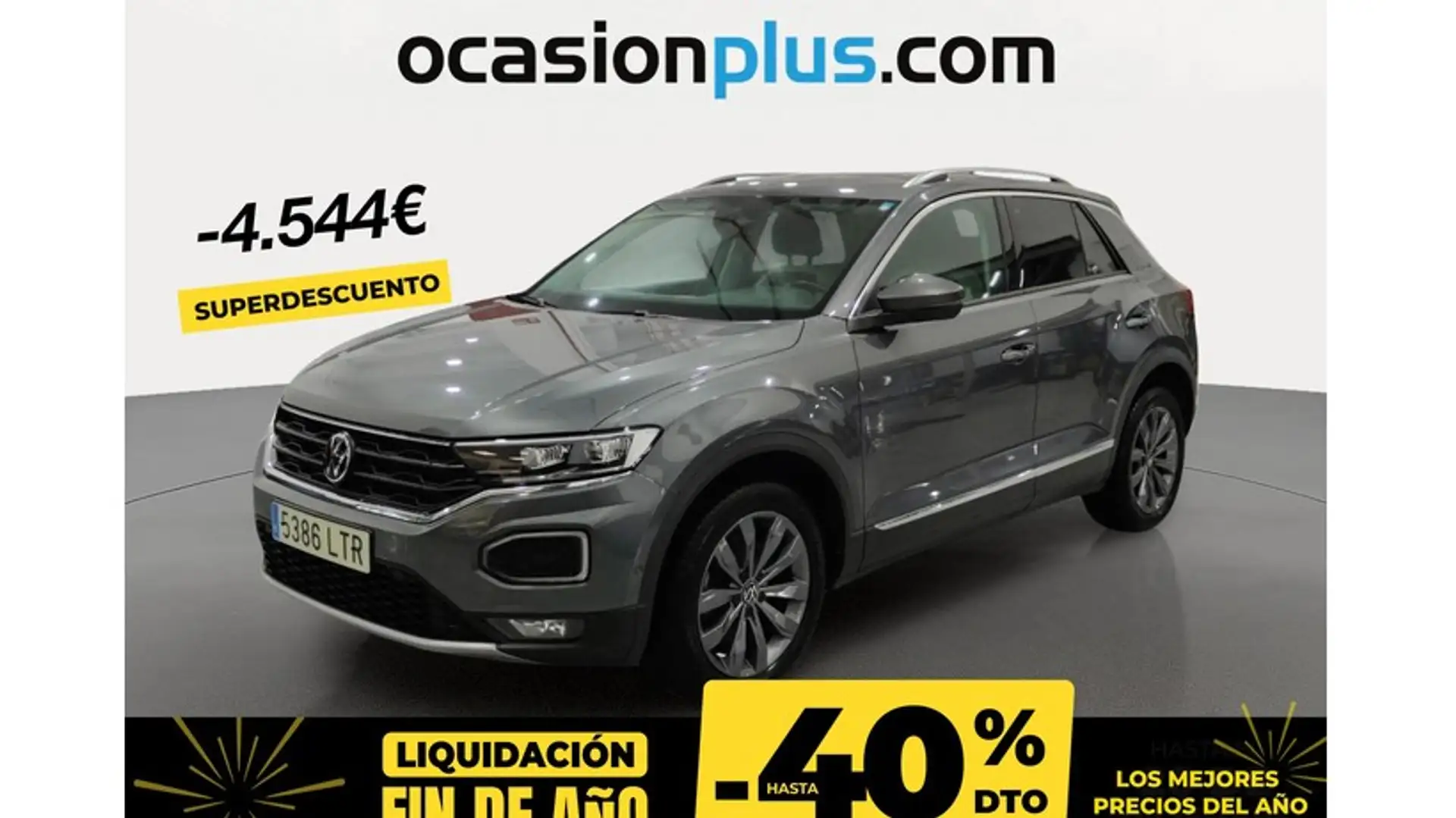Volkswagen T-Roc 2.0 TSI Sport 4Motion DSG7 Gris - 1