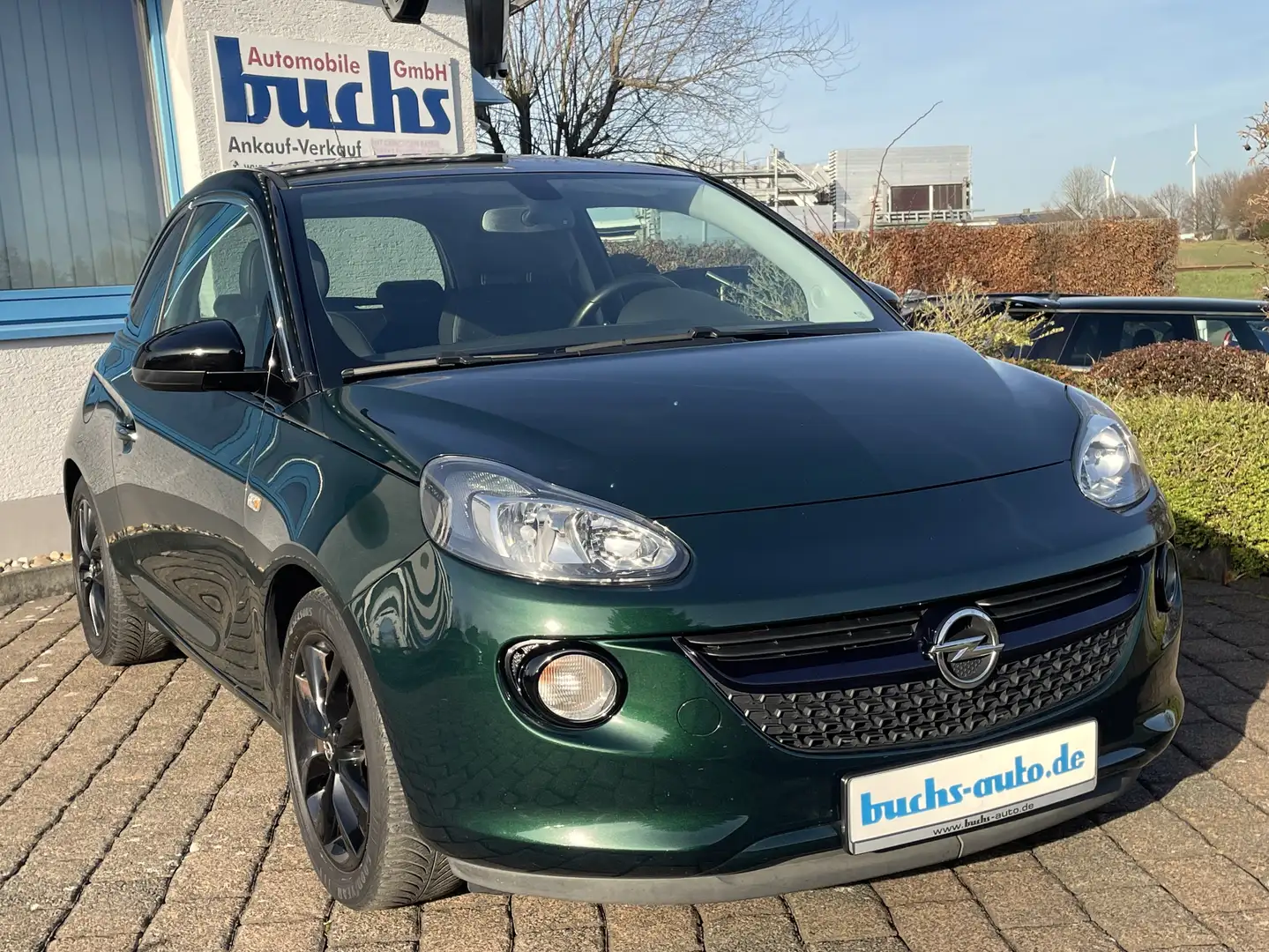 Opel Adam 1.4 120 Jahre Teilleder LHZ SHZ Klimaautom. DAB Vert - 1