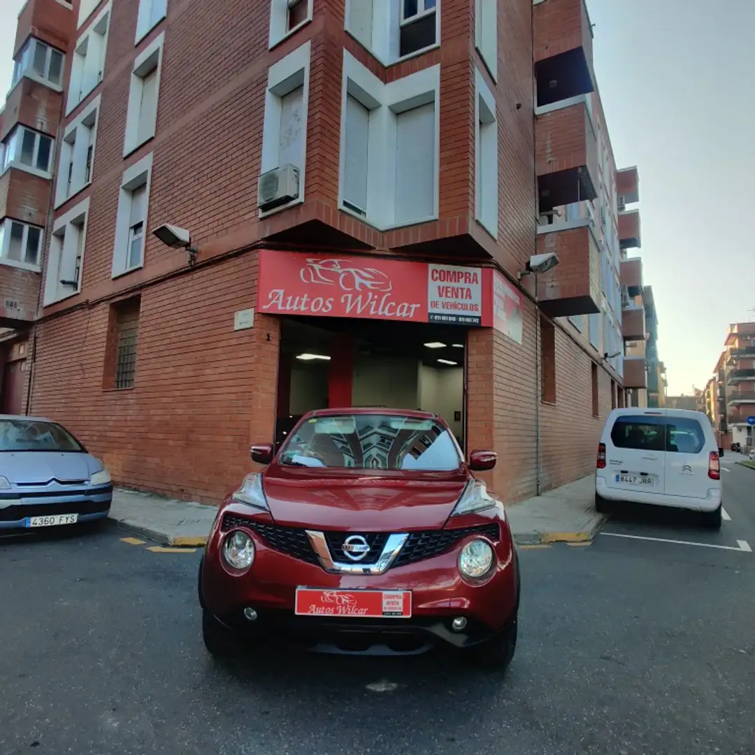 Nissan Juke 1.5dCi Dark Sound Edition 4x2 Burdeos - 1