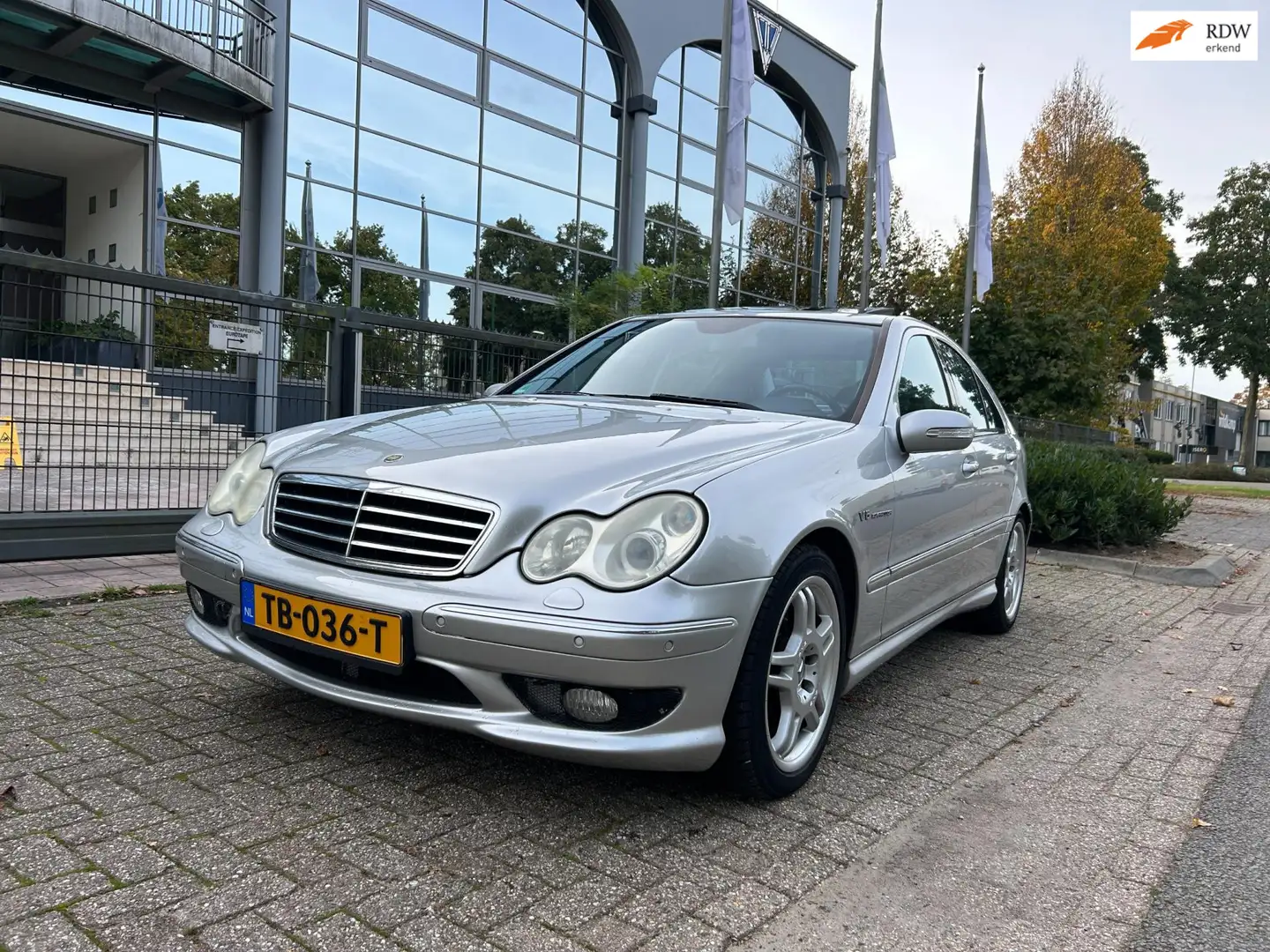 Mercedes-Benz C-klasse AMG 32 aut /schuifd/leer/navi/etc Gris - 1