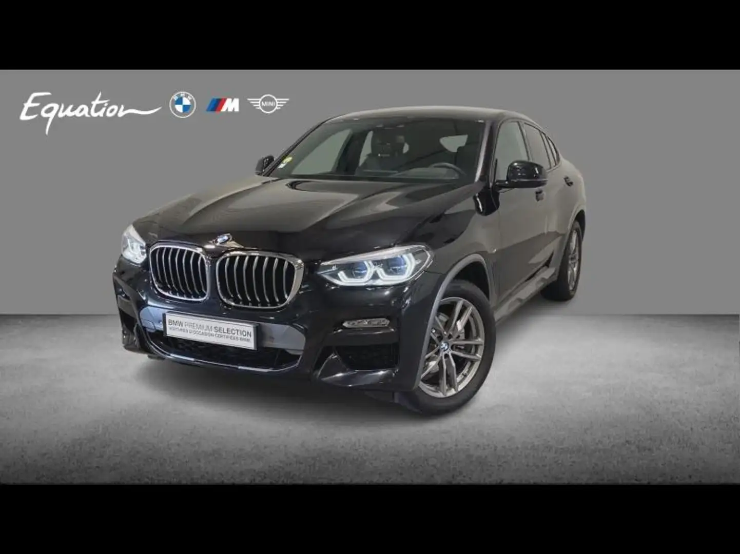 BMW X4 xDrive20d 190ch M Sport Euro6d-T Noir - 1