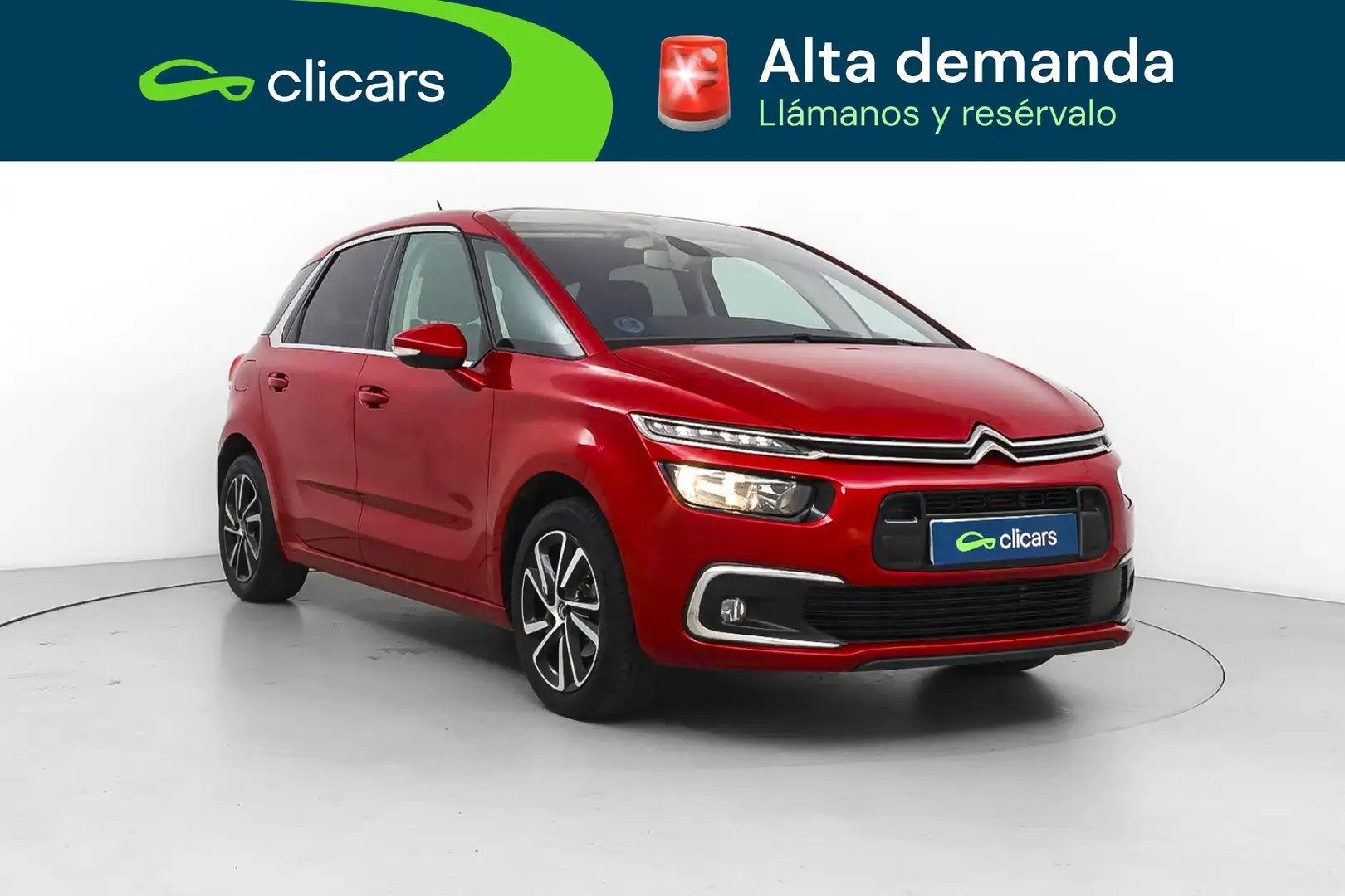 Citroen C4 Spacetourer 1.6BlueHDI S&S Feel 120 Rojo - 2