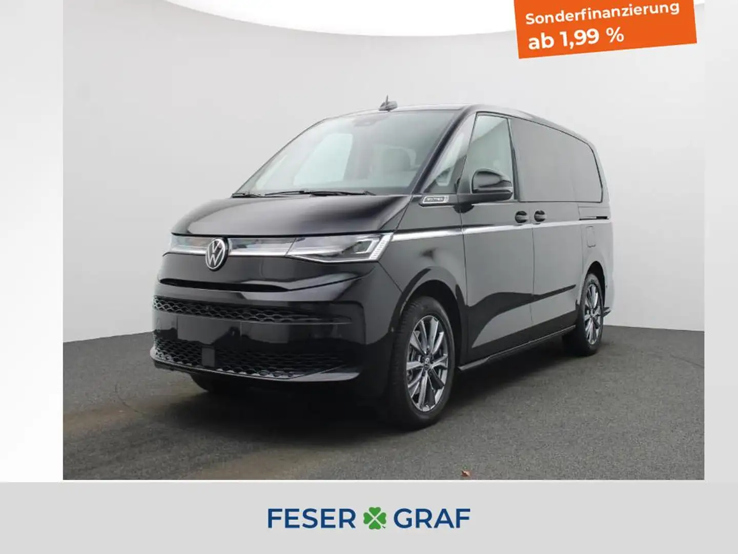 Volkswagen T7 Multivan Style, 1.5 TSI Hybrid, DSG, 245PS Schwarz - 1