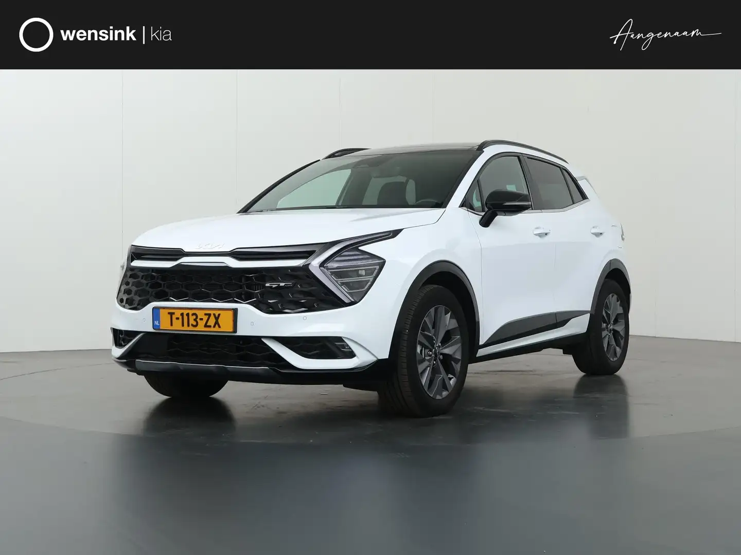 Kia Sportage 1.6 T-GDi Hybrid GT-Line | Panoramadak | Matrix LE Weiß - 1