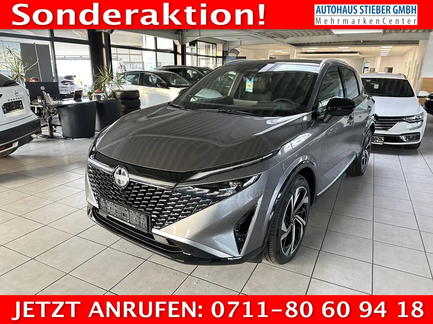 Nissan Qashqai Tekna+ 20°ZOLL+PANO+SHZ+LKZ 116 kW (158 PS), Va... Gri - 1