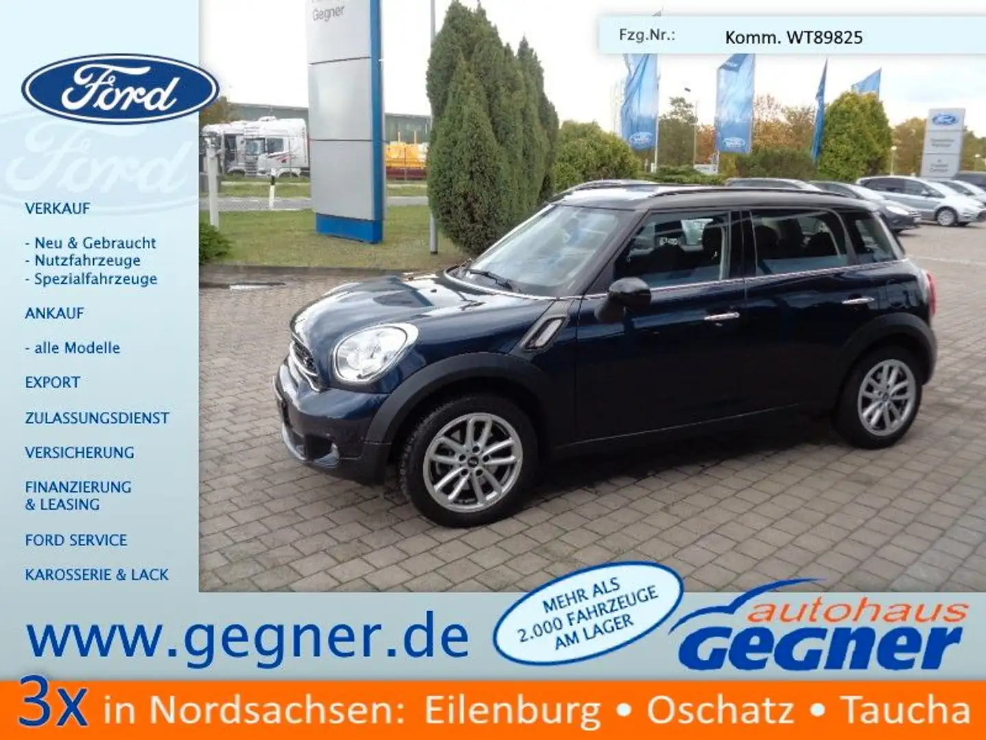 MINI Cooper S Countryman SHZ Carbon PDC Blau - 1