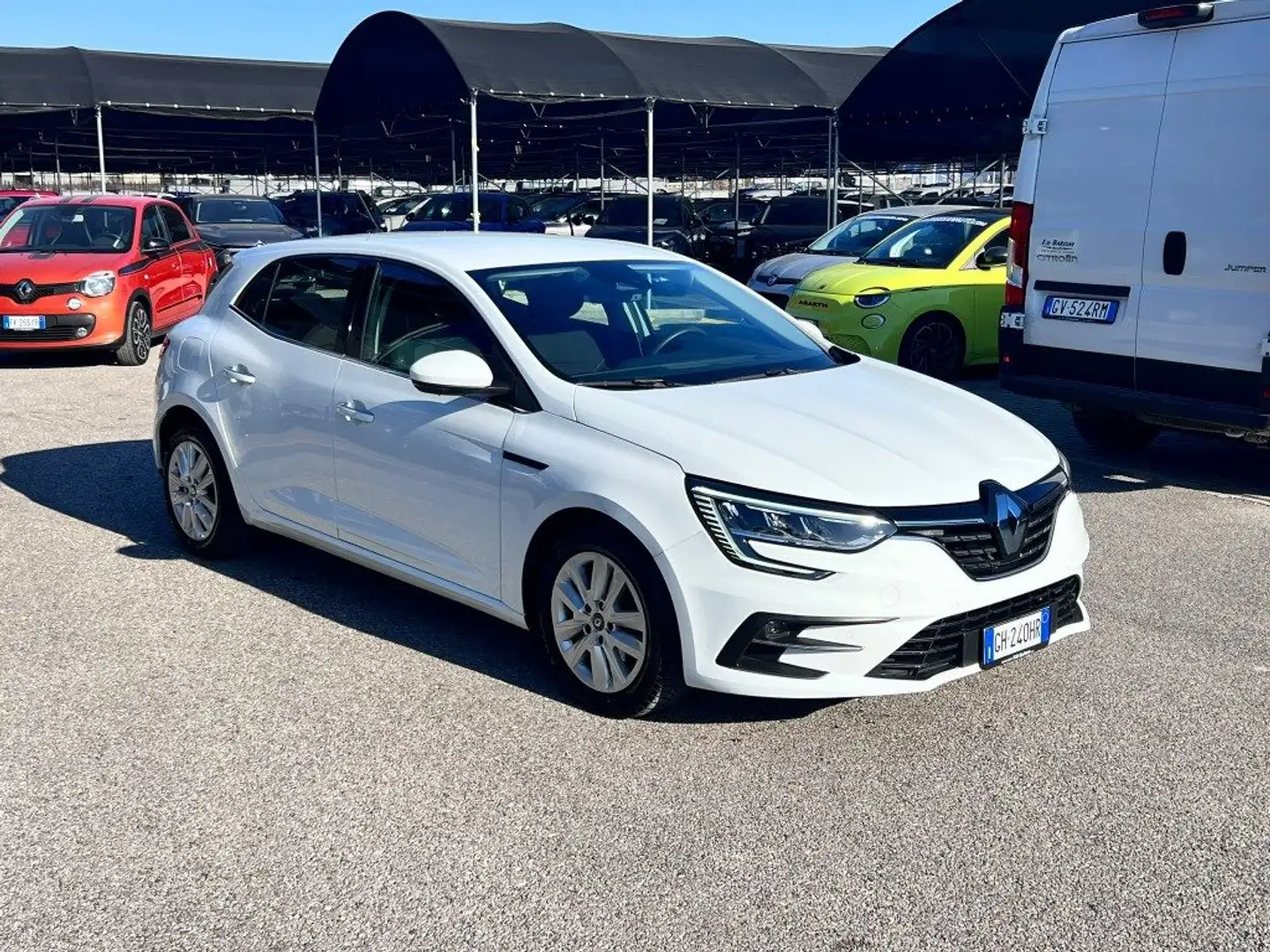 Renault Megane Mégane Blue dCi 115 CV Business Autocarro N1 Weiß - 2