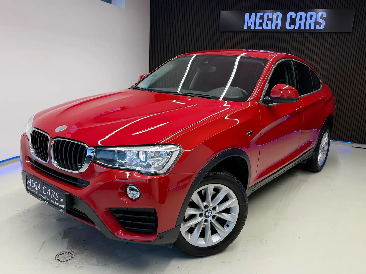 BMW X4 xDrive20d / SITZH. / NAVI / SCHALTWIPPEN / Rot - 1