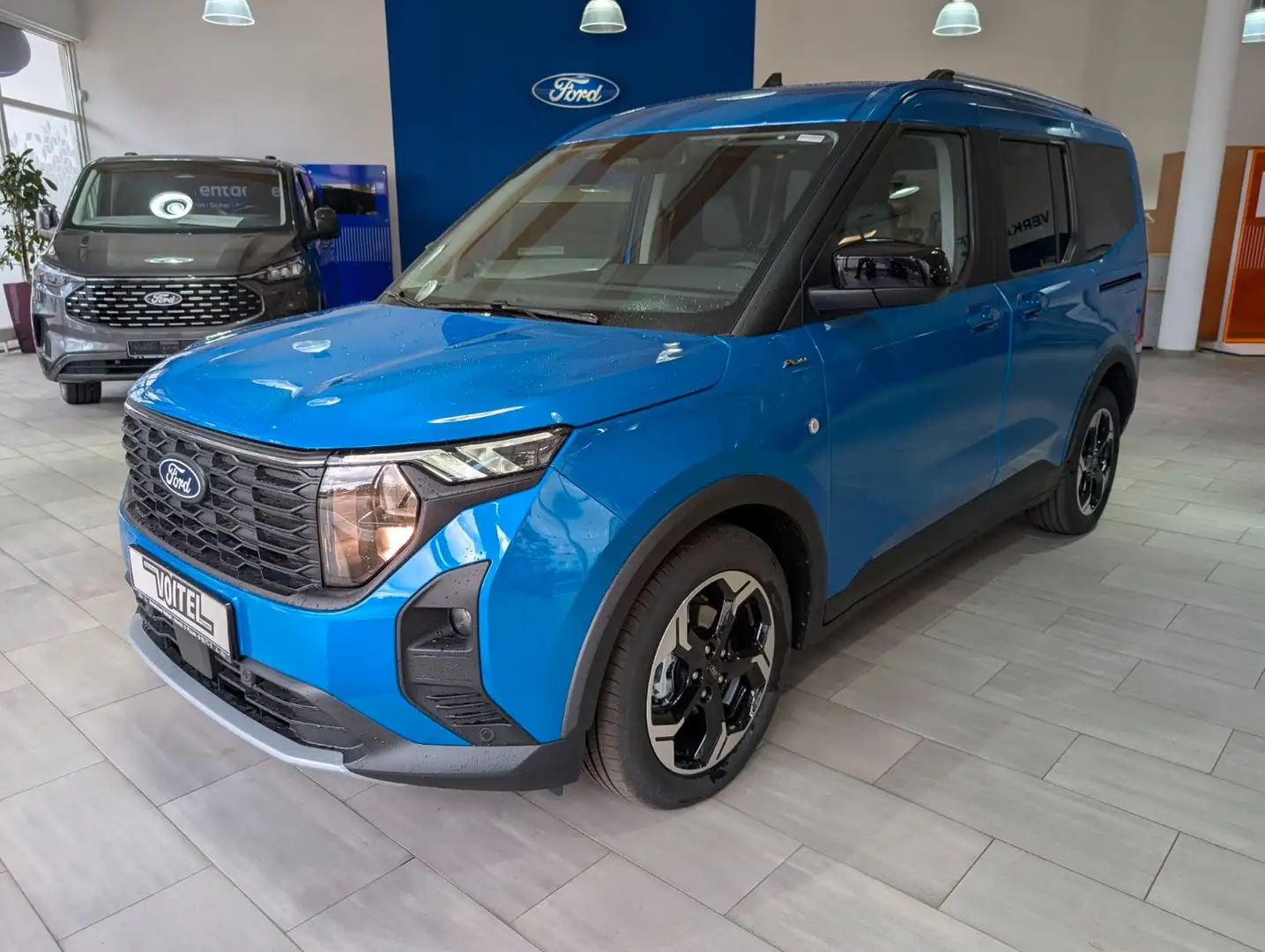 Ford Tourneo Courier Active Automatik Blau - 1