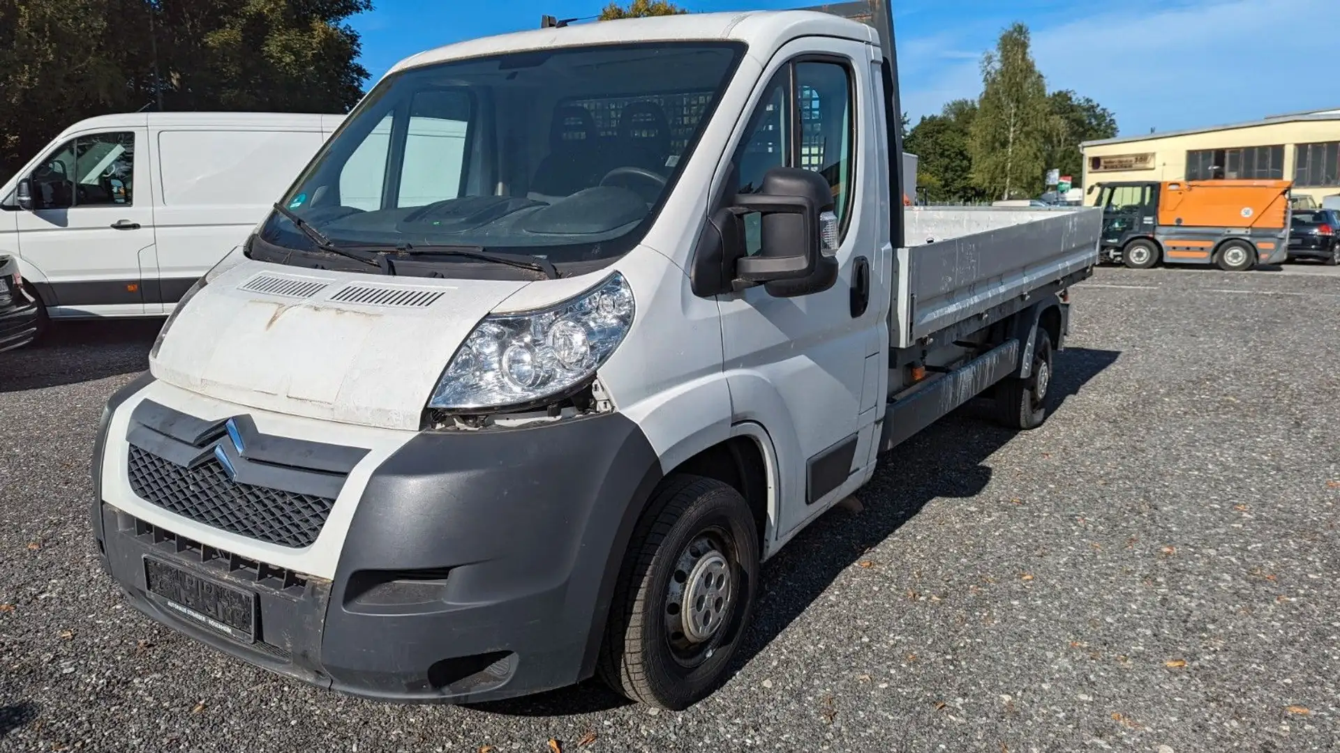 Citroen Jumper Pritsche 33 L3 HDi 110 FAP*TÜV 10/23* Blanc - 1