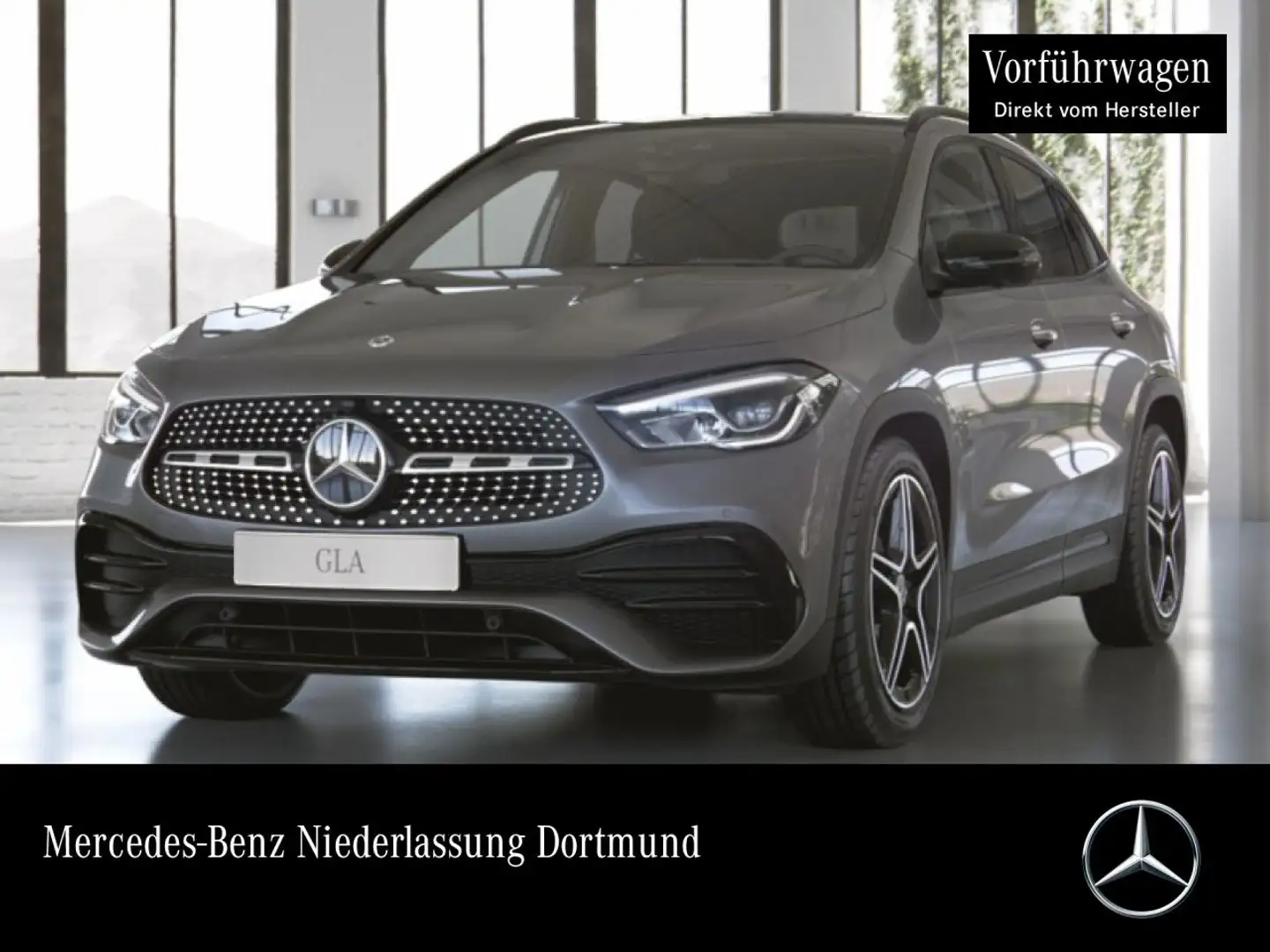 Mercedes-Benz GLA 200 d 4M AMG+NIGHT+PANO+360°+LED+19"+TOTW+8G Grijs - 1