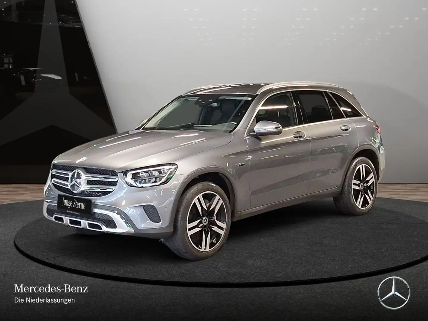 Mercedes-Benz GLC 300 de 4M LED+KAMERA+SPUR+TOTW+KEYLESS+9G Grau - 2