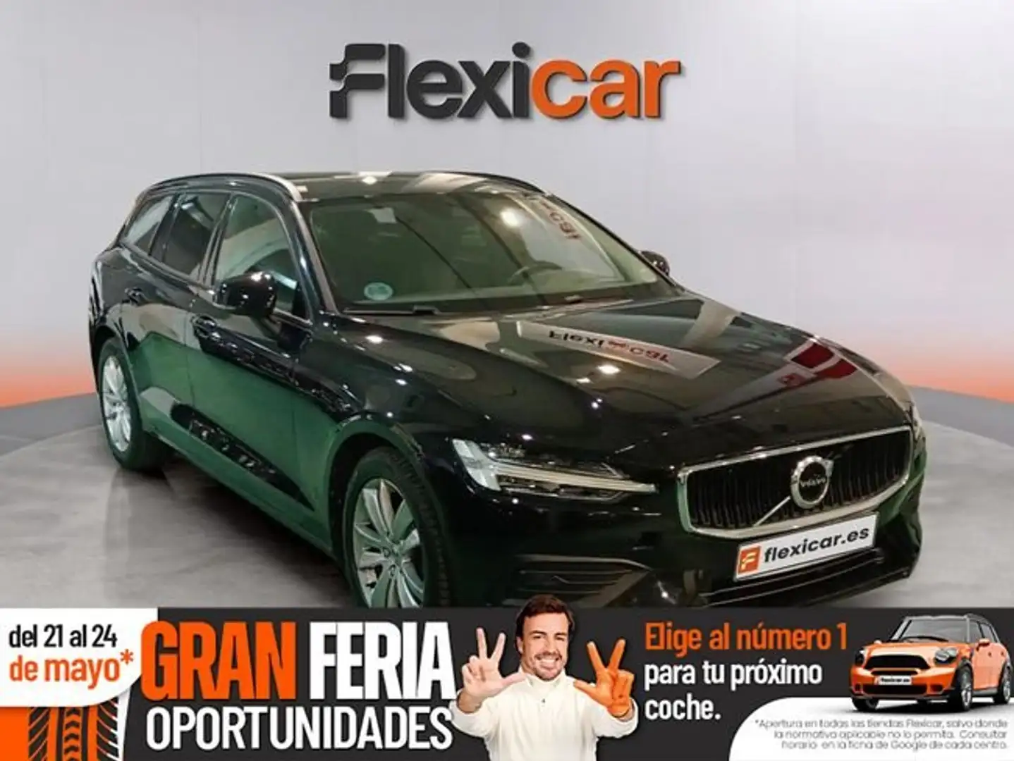 Volvo V60 D3 Momentum Aut. Negro - 1
