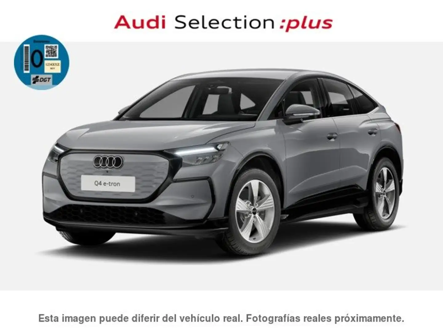 Audi Q4 e-tron Sportback performance Advanced 210kW 82KWh Gris - 1