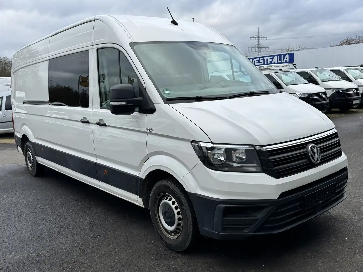 Volkswagen Crafter Kasten/Doka 35 LR Maxi L3H2 Klima*PDC Weiß - 2