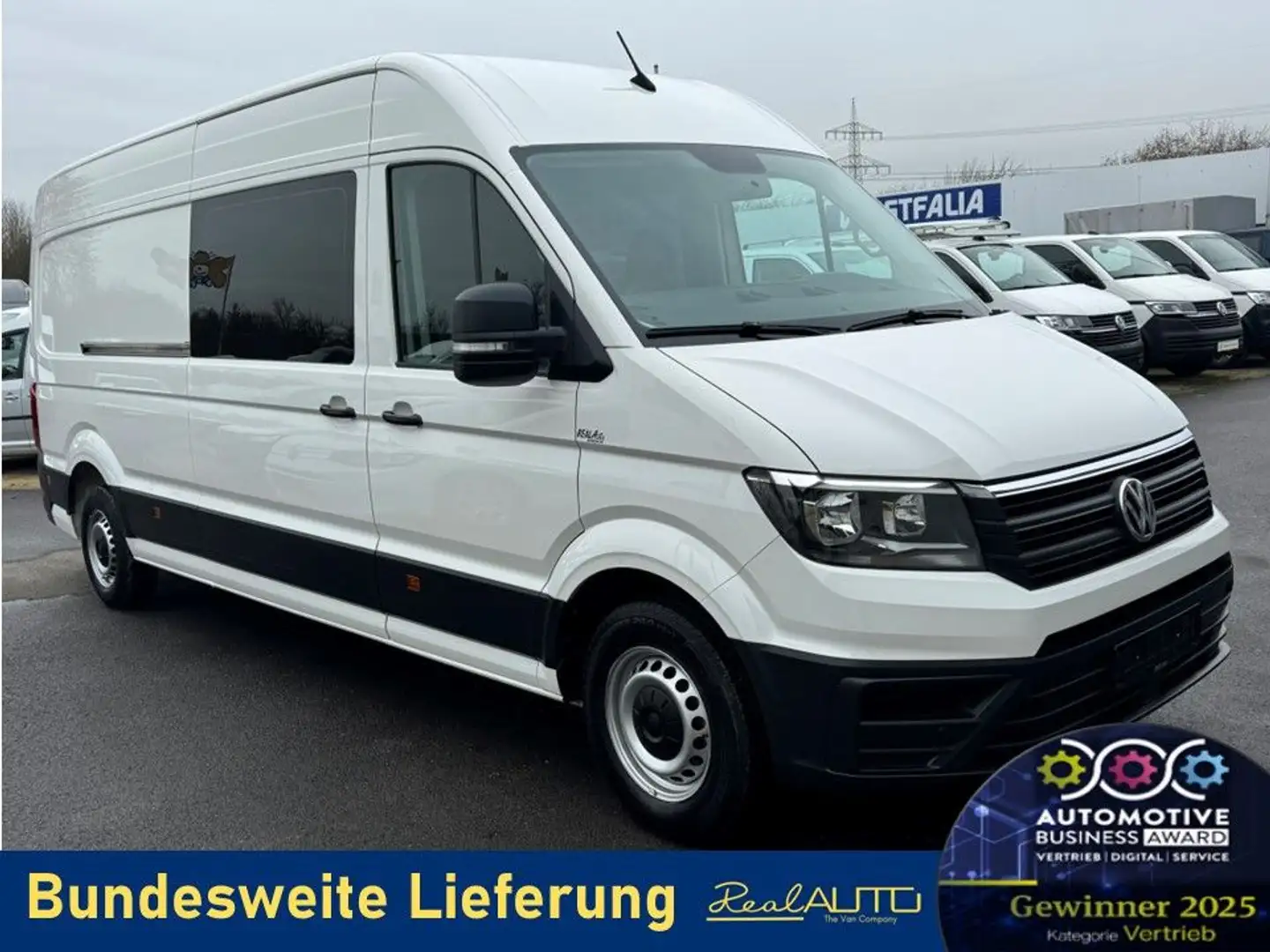 Volkswagen Crafter Kasten/Mixto/Doka 35 Maxi L3H2 Klima*PDC Blanc - 1
