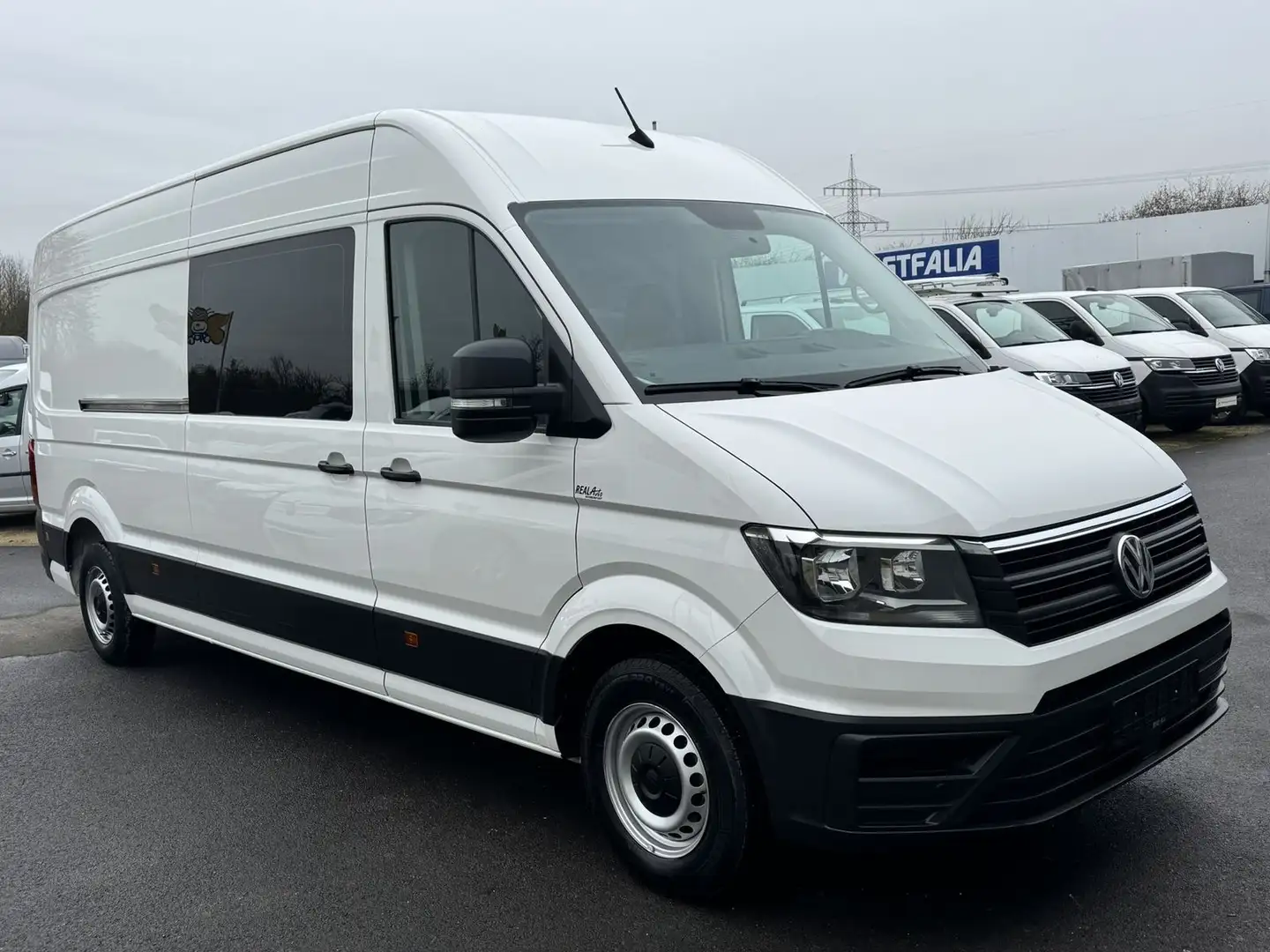 Volkswagen Crafter Kasten/Mixto/Doka 35 Maxi L3H2 Klima*PDC Blanc - 2