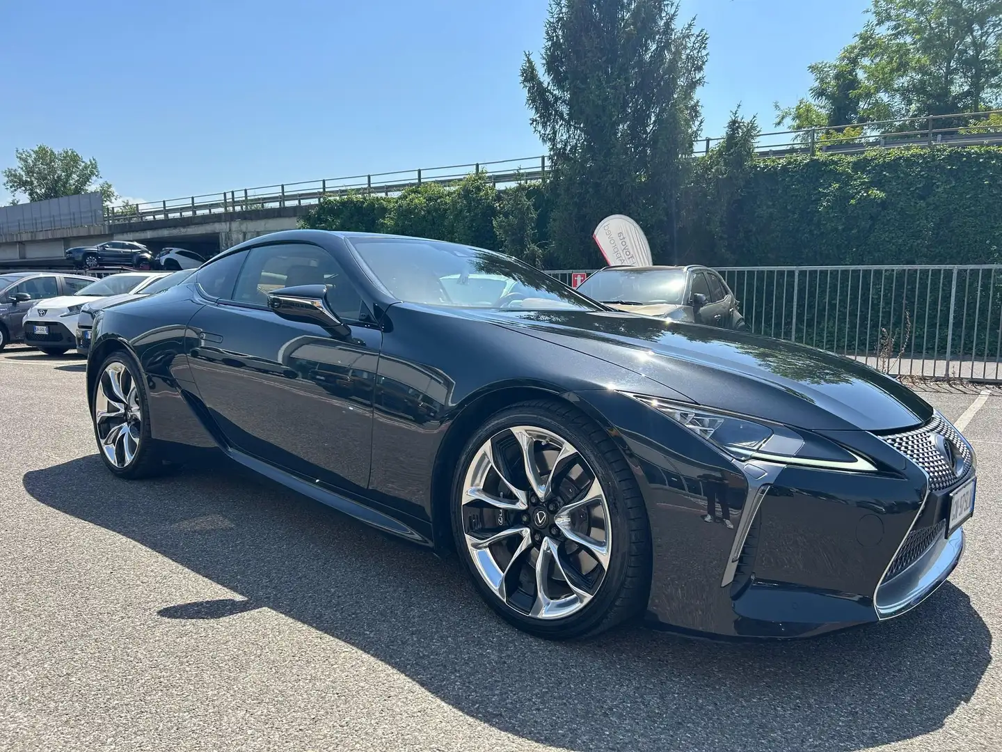 Lexus LC 500 3.5 Hybrid Luxury IVA ESPOSTA Schwarz - 1