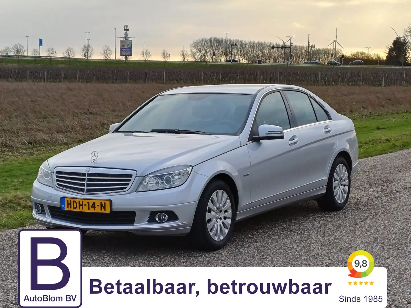 Mercedes-Benz C 180 K BlueEFFICIENCY Elegance /Werkelijk nieuwstaat!/2 Gris - 1
