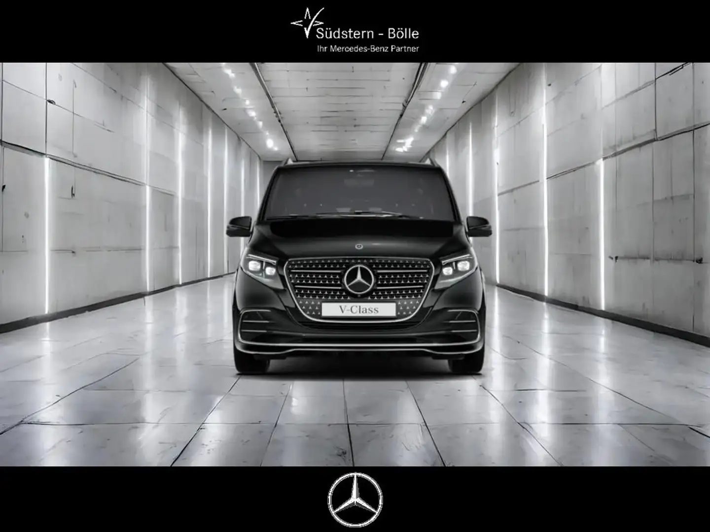 Mercedes-Benz V 300 EXCLUSIVE 4M+AMG+DISTRO+STHZ+BURMES+360°KA Noir - 2
